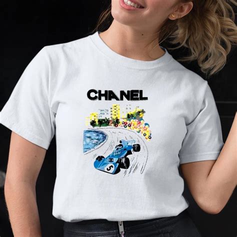 chanel formula one shirt